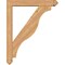 Ekena Millwork Funston Arts and Crafts Smooth Bracket w/ Offset Brace, Western Red Cedar, 5 1/2"W x 32"D x 40"H BKT0604X32X40FST03SWR - alternate 3